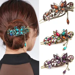 Vintage - strasss fleurs & trombones