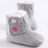 Newborn - baby warm knitted boots - shoesShoes