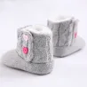 Newborn - baby warm knitted boots - shoesShoes