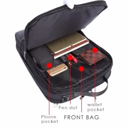 3 mode function backpack nylon waterproof shoulder bagTassen