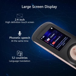 Smart wireless voice translator support 52 languagesAudio