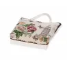Canvas tas met bloemenprintTassen