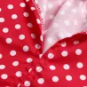 Mini polka dot dress with long sleeveJurken