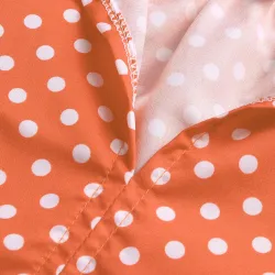 Mini polka dot dress with long sleeveDresses