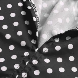 Mini polka dot dress with long sleeveDresses