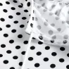 Mini polka dot dress with long sleeveDresses