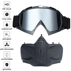 lunettes de ski snowboard - masque visage complet