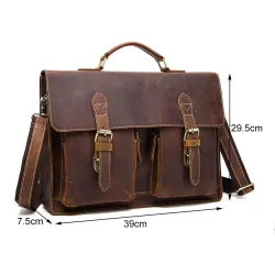 Men's genuine leather bagTassen