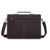 Sac en cuir véritable pour hommes