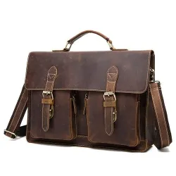 Men's genuine leather bagTassen