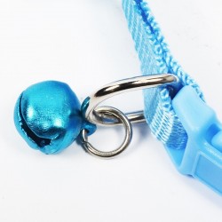 Verstelbare halsband met strik en belHalsbanden en Lijnen