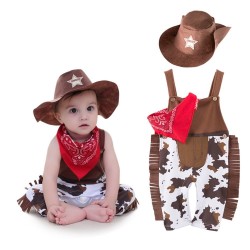 Cowboy - costume for kids set 3 pcsKostuums
