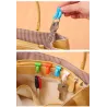 Mini tas clips - sleutelhouder haken 2 stuksTassen