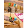 Mini tas clips - sleutelhouder haken 2 stuksTassen
