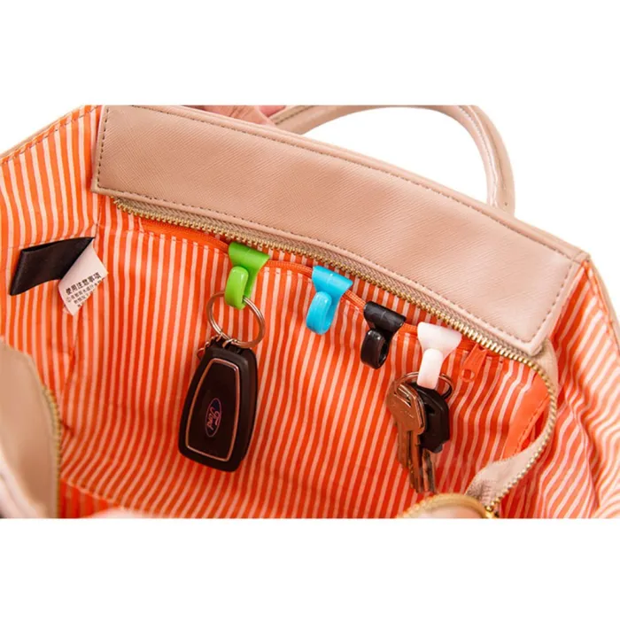 Mini tas clips - sleutelhouder haken 2 stuksTassen