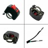 U7 Angel Eye motorcycle LED headlight with switch - fog lamp - CREE chip 3000LM - 2 piecesLights