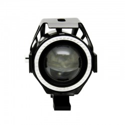 U7 Angel Eye motorcycle LED headlight with switch - fog lamp - CREE chip 3000LM - 2 piecesLights