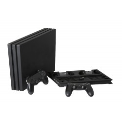 Playstation 4 Pro - verticale standaard - koelventilator - laadstation - USB-hubOpladers