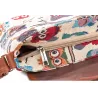 Printed Owls - crossbody shoulder small bagTassen
