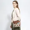 Printed Owls - crossbody shoulder small bagTassen