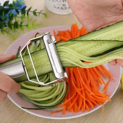 Peeler de légumes en acier inoxydable multifonction