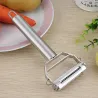 Peeler de légumes en acier inoxydable multifonction