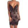 Sexy - sequin mini dressJurken