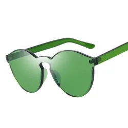 Transparent - lunettes de soleil en plastique - unisex