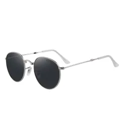 Retro - foldable - oval sunglasses - unisexZonnebril