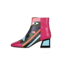 Fashion print - ankle bootsLaarzen