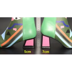 Fashion print - ankle bootsLaarzen