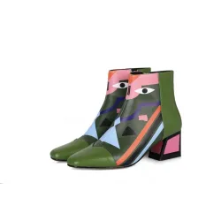 Fashion print - ankle bootsLaarzen