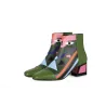Fashion print - ankle bootsLaarzen