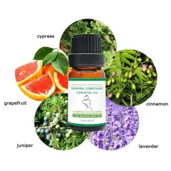 Natural essential massage oil - slimming - fat burning - 2 pcsMassage