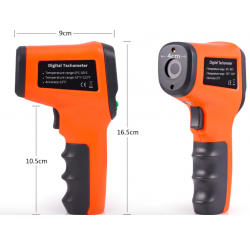 FOSHIO 10-99999 RPM - digitale lasertachometer - non-contact foto-elektrische auto snelheidsmeterDiagnose