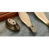 Bronze antique - Poignée de meubles en céramique