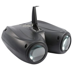 Auto & son activé - 128 LED RGBW - lampe laser - projecteur