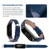 Lederen band voor Xiaomi Mi Band 3 - 4 horlogeSmart-Wear