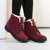 Botas femininas vrouwen laarzen 2018 nieuwe aankomst vrouwen winter laarzen warme snowboots mode plaLaarzen