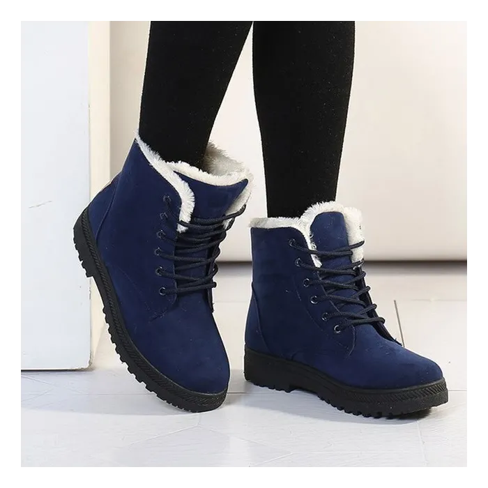 Botas femininas vrouwen laarzen 2018 nieuwe aankomst vrouwen winter laarzen warme snowboots mode plaLaarzen