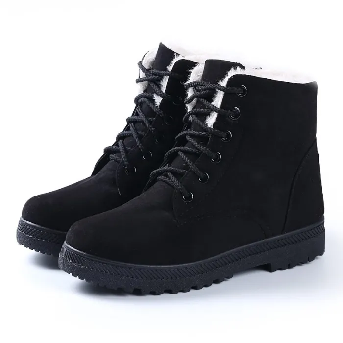 Botas femininas vrouwen laarzen 2018 nieuwe aankomst vrouwen winter laarzen warme snowboots mode plaLaarzen