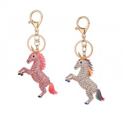 Crystal Unicorn - KeychainKeyrings