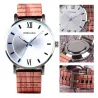 Elegant wooden quartz watch - unisexHorloges