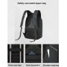 Sac à dos antivol avec charge USB - étanche - sac portable 15,6 pouces