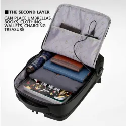 Anti-diefstal waterdichte rugzak - 15.6" inch laptop tas - met opladen via USBRugzakken