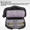 Anti-diefstal waterdichte rugzak - 15.6" inch laptop tas - met opladen via USBRugzakken