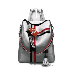 Fashion retro backpack & handbag with tasselsHandtassen