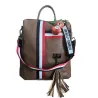 Fashion retro backpack & handbag with tasselsHandtassen