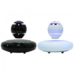 rotation à 360 degrés - levitation magnétique - haut-parleur Bluetooth sans fil