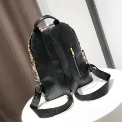 Glitter backpack with color changing sequinsRugzakken